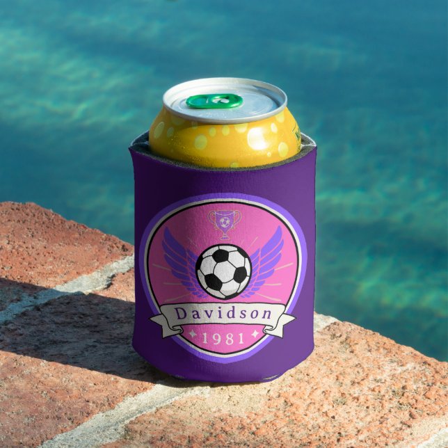 Porta-lata Pode resfriar - Futebol - Personalizado - Adiciona (Piscina in situ)