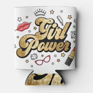 Porta-lata Poder Menina: Esfolada Feminista.