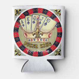 Porta-lata Poker King Can Cooler