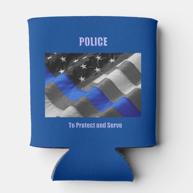 Porta-lata Polícia (Traseira)