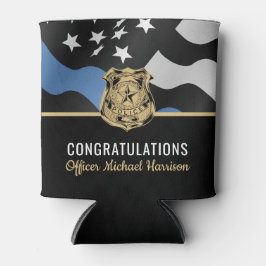 Porta-lata Polícia da Academia de Polícia