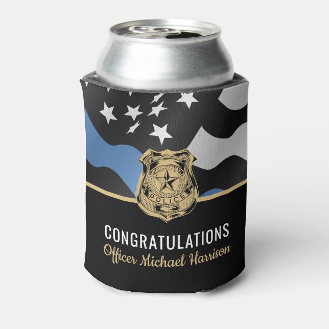 Porta-lata Polícia da Academia de Polícia (Can Back)