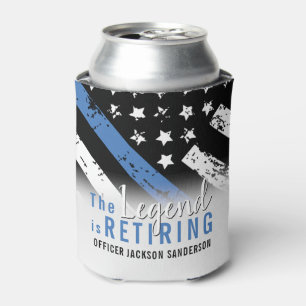 Porta-lata Polícia de Sinalizador da Linha Azul de Reforma da