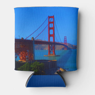 Porta-lata Ponte do Portão do Ouro São Francisco nº 7 pode re