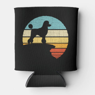 Porta-lata Poodle Owner Retro Vintage 60s 70s Cachorro Lover