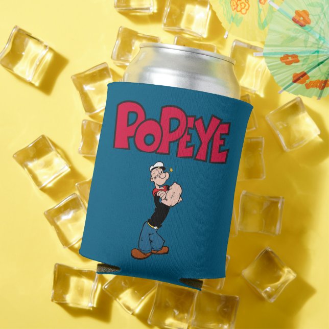 Porta-lata Popeye pode resfriar (Verão in situ)