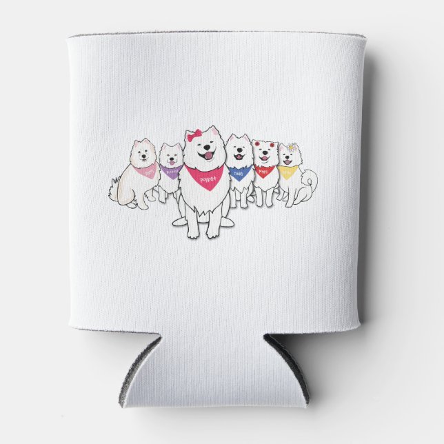 Porta-lata Poppet e a gangue (Frente)