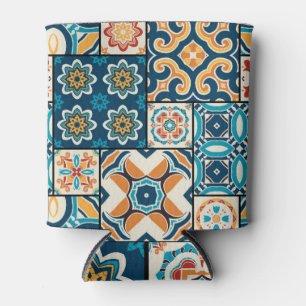 Porta-lata Português Azulejos: Arte Azulejo Tradicional.