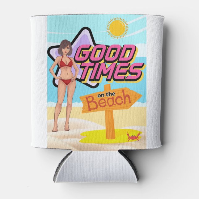 Porta-lata praia (Frente)