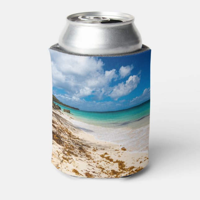 Porta-lata praia de Anse Canot em Marie-Galante (Can Back)