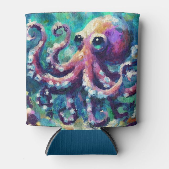 Porta-lata Praia Náutica Costeira do Octopus Whimsso (Frente)