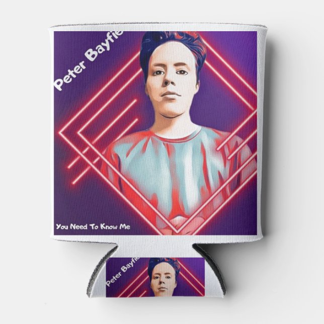 Porta-lata Precisa Me Conhecer. (Frente)