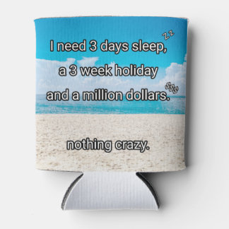 Porta-lata Preciso de uma pausa