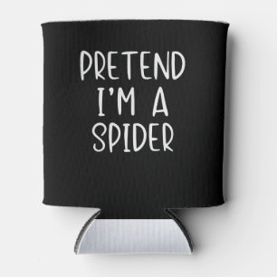 Porta-lata Presente de aranha Finja a preguiça do fantasma d