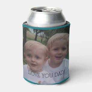 Porta-lata Presente de foto de cerveja para o Dia dos Pais