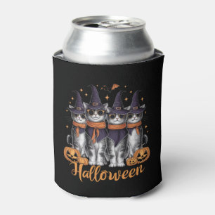 Porta-lata Presente de Gatos Incríveis do Halloween para Filh