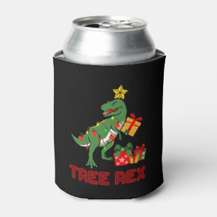 Porta-lata Presente de Natal do Pjama de Tree rex dinossaur p