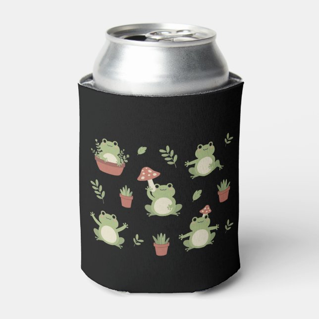 Porta-lata Presente de Sapo Fofo para Amante de Animais e de  (Can Front)