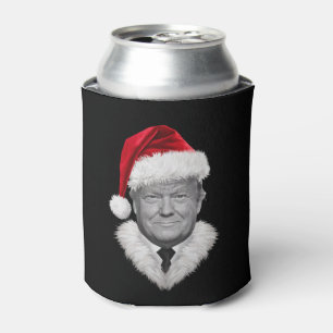Porta-lata Presente do Chapéu de Papai Noel Engraçado do Dona