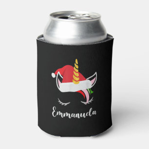 Porta-lata Presente do Nome Emmanuela - Camiseta Emmanuela Un