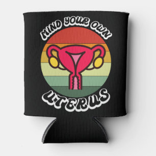 Porta-lata Presente Feminista Engraçado Útero Antigo Cuide da