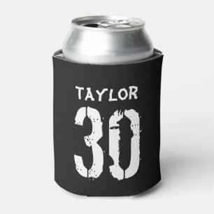 Porta-lata Presente personalizado de aniversário de 30 anos