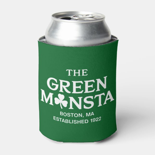 Porta-lata Presente Verde Monsta Boston Verde Monstah Basebal (Can Front)