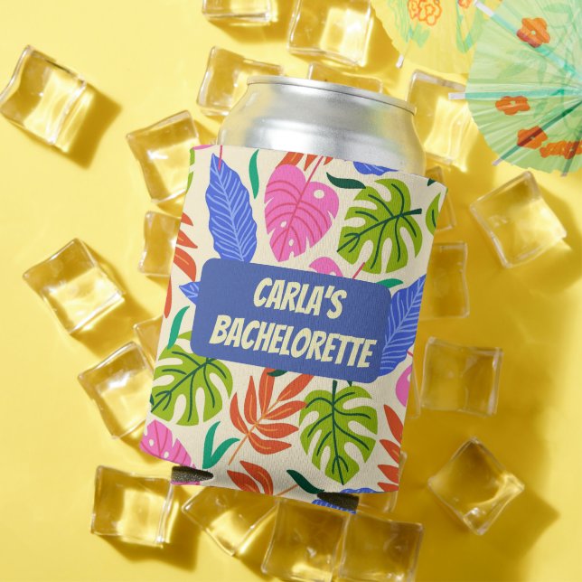 Porta-lata Presentes de despedida de solteira canudos (Verão in situ)