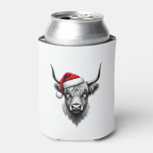 Porta-lata Presentes de Natal da Vaca Highland de Bebê Fofo S