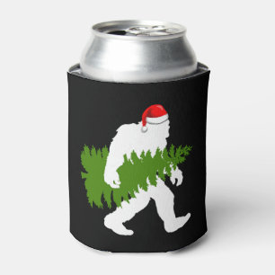 Porta-lata Presentes de Natal Divertidos do Big Foot Santa Cl