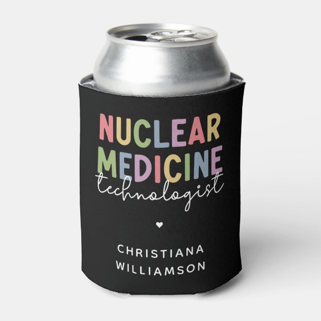 Porta-lata Presentes do tecnólogo de Medicina Nuclear Persona (Can Front)