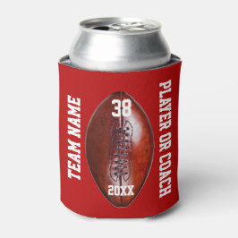 Porta-lata Presentes personalizados de futebol para jogadores