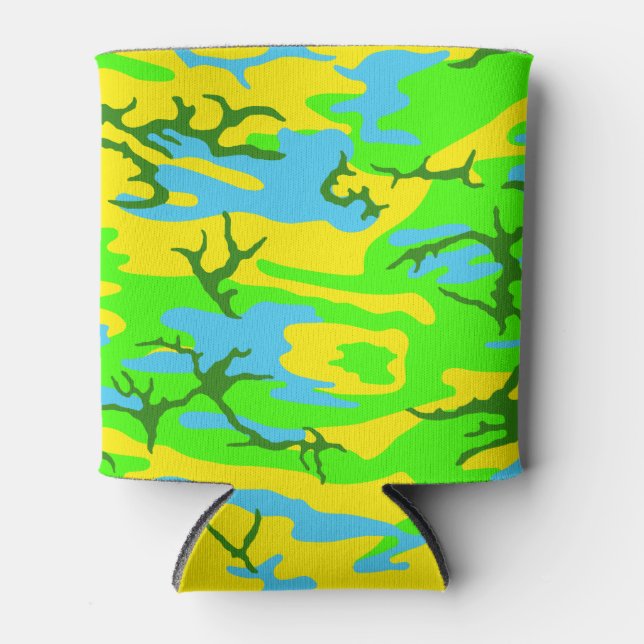 Porta-lata Primavera Meadow Camo (Frente)