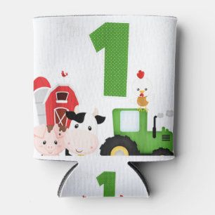 Porta-lata primeiro aniversario De 1 Ano De Fazenda