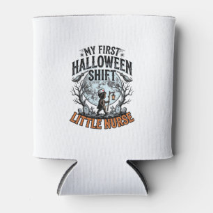 Porta-lata Primeiro Enfermeira de Halloween Fantasma Lua Bebê