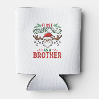 Porta-lata Primeiro Natal como um Irmão Santa Gnome