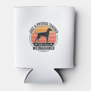 Porta-lata Professor de Física Ama Weimaraner Design de Cacho
