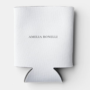Porta-lata Profissional Simples Minimalista Clássica