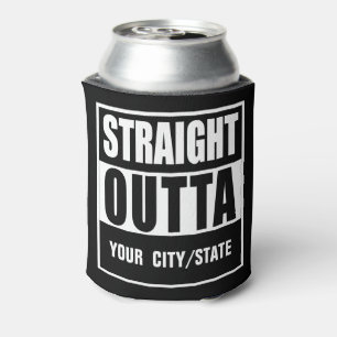 Porta-lata Projete personalizam o HETERO OUTTA