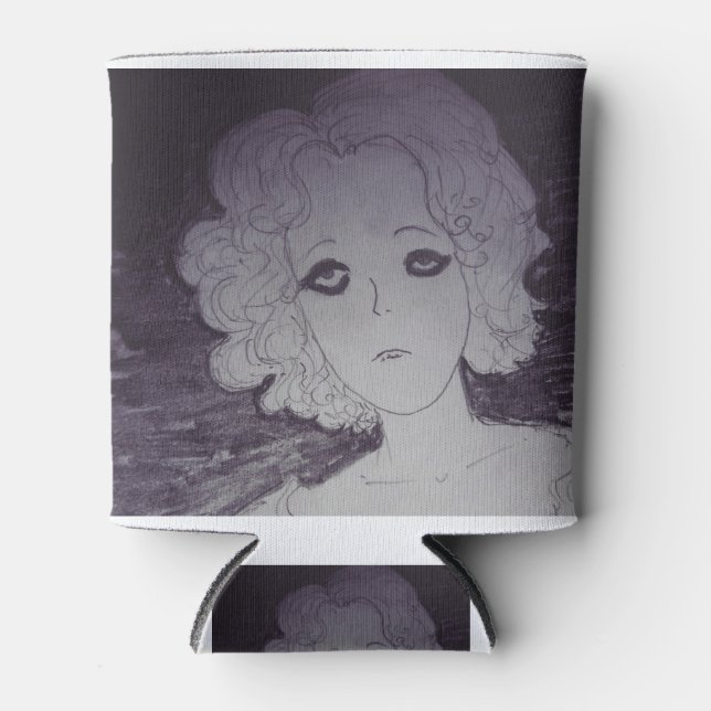 Porta-lata Projeto negro do dia a dia (Frente)