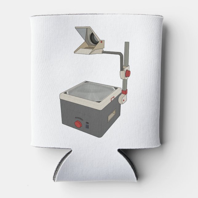 Porta-lata Projetor de Sobrecarga OHP 80s 90s (Frente)