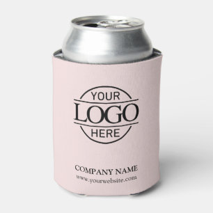 Porta-lata Promocional frente e verso do logotipo de empresa