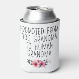 Porta-lata Promovido à vovó Funny Floral