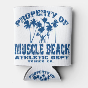 Porta-lata Propriedade da praia muscular