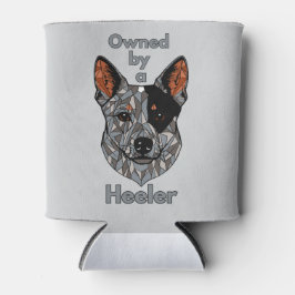 Porta-lata Propriedade de um Heeler (Azul)