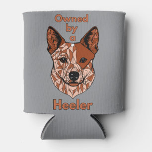 Porta-lata Propriedade de um Heeler (Vermelho)