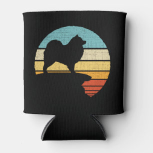 Porta-lata Proprietário de Keeshond Retro Vintage 60s 70s Cac