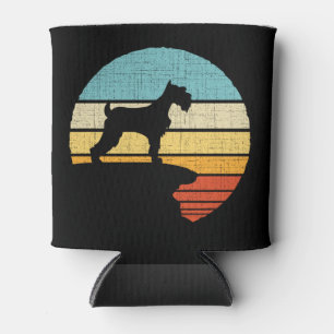 Porta-lata Proprietário do Schnauzer Retro Vintage Dog Puppy