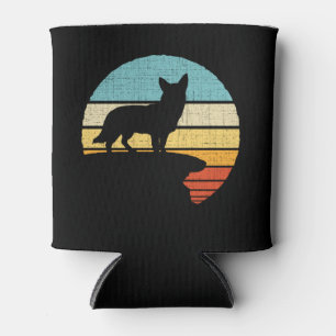 Porta-lata Proprietário do Vall sueco Retro Vintage Dog Puppy