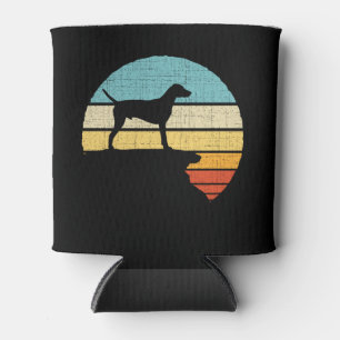 Porta-lata Proprietário do Weimaraner Retro Vintage 60s 70s